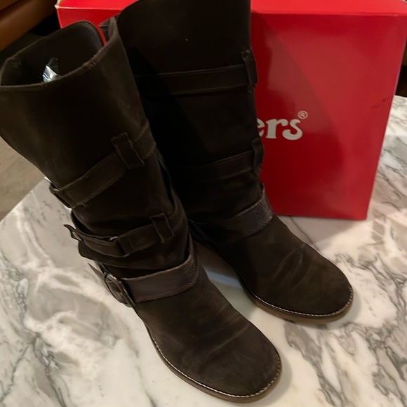 Kickers Suede booties size 9 - Picture 2 of 5